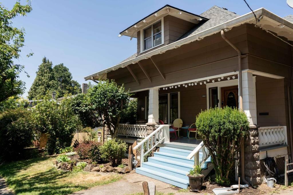 Southeast Portland Comfy & Eclectic Craftsman Home מראה חיצוני תמונה